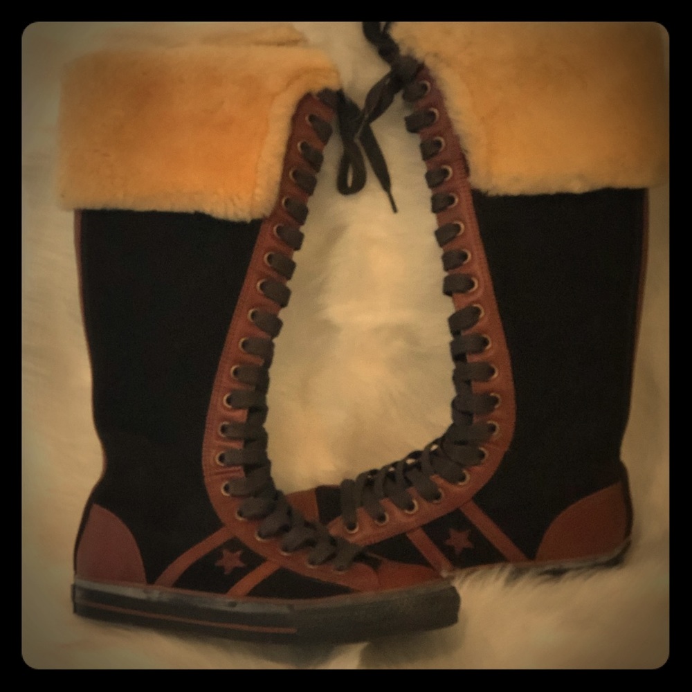 Converse Knee high boots